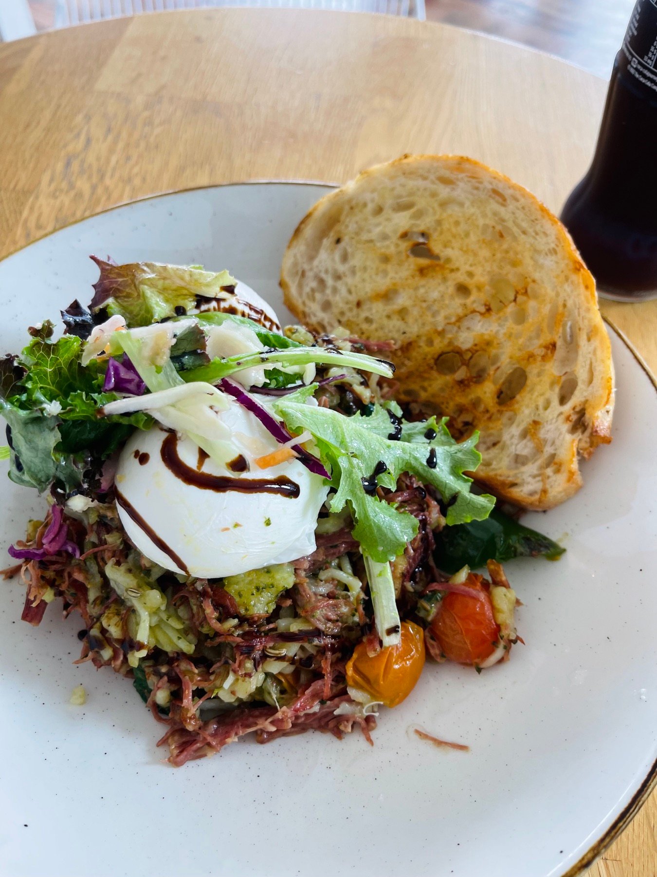 Mish Mash brunch dish at Little Q